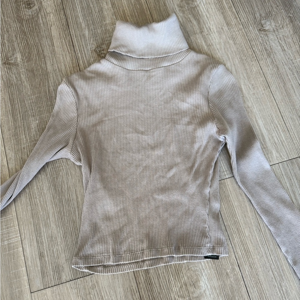TopShop Cropped Turtleneck